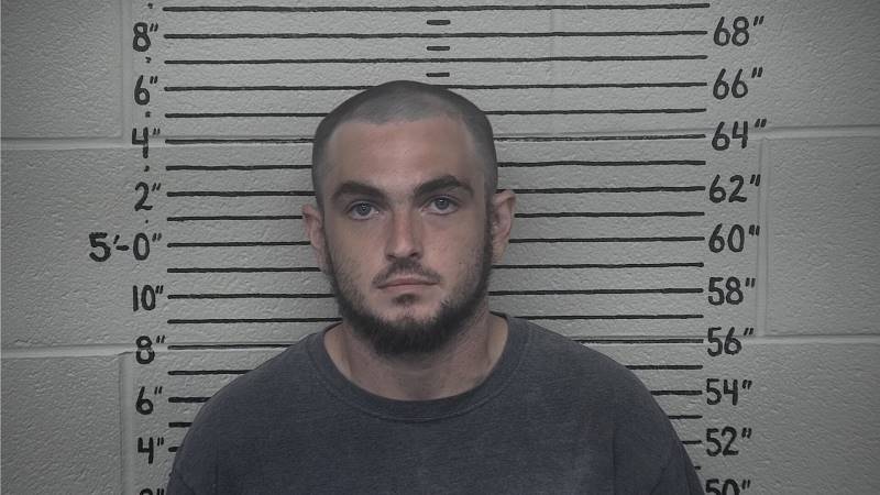 Booking photo of Devin Adkins