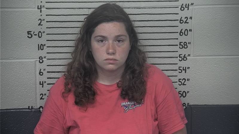 Booking photo of Savannah Maddix