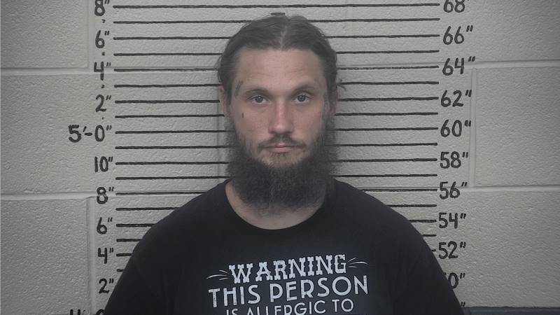 Booking photo of Kaleb Treadway