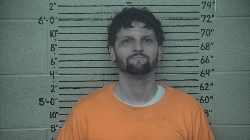 Booking photo of John Hall