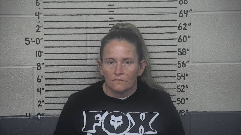 Booking photo of Heather Suarez