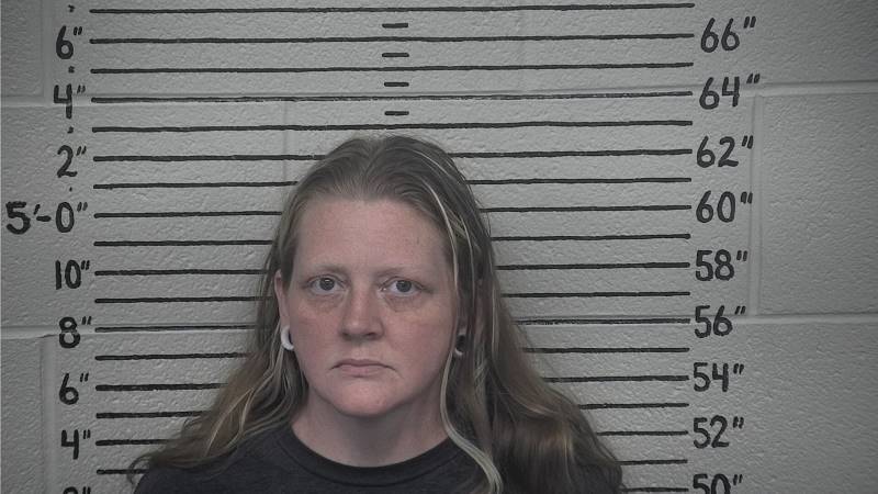 Kendra Burton booking photo