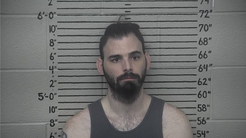 Booking photo of Cory Kinsel