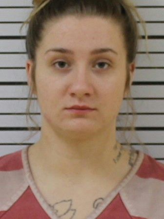 Booking photo of Jla Olinger