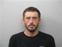 Booking photo of Brandon Thomas Hill