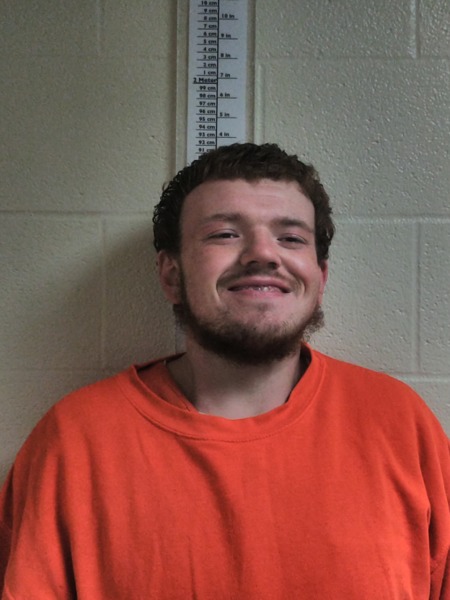 Booking photo of Garrett Brown