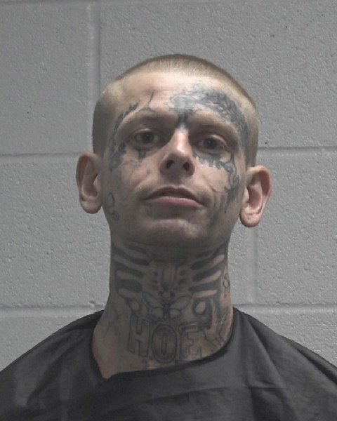 Booking photo of Bradley Blanton
