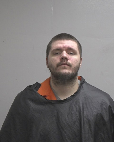 Booking photo of Jacob Mayes
