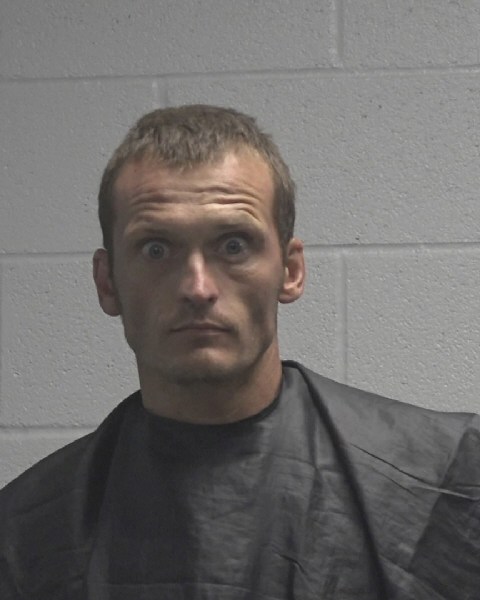 Booking photo of Jesse Burgess