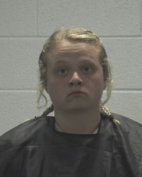 Booking photo of Amber Sanders