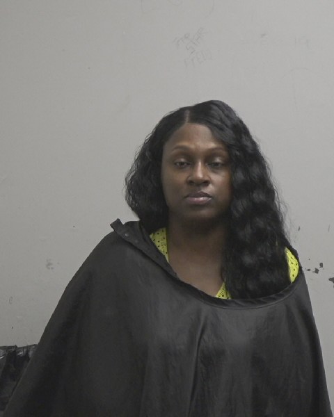 Booking photo of Angel Flack
