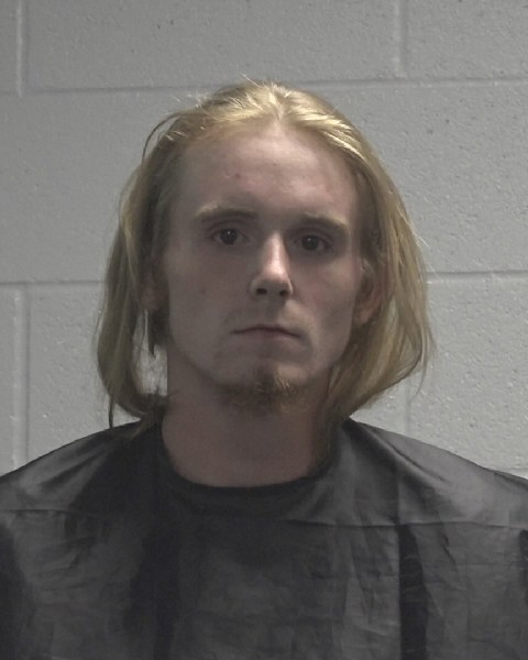 Booking photo of Jacob Tilley