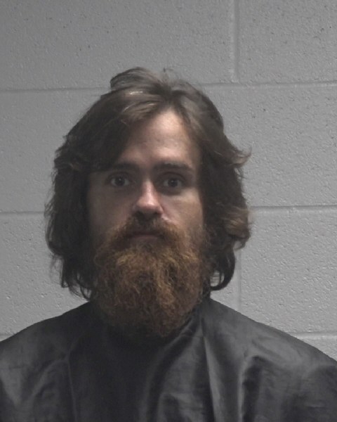 Booking photo of Christopher Mullinax