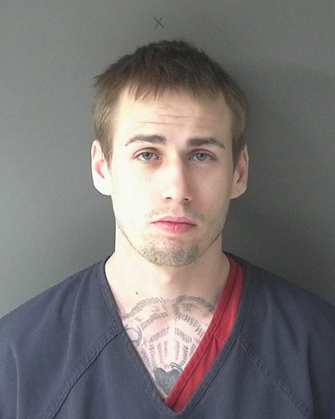 Booking photo of Trevor Lee Pitzer