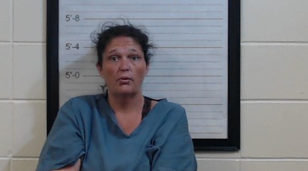 Booking photo of Angela Dawn Hall