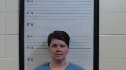 Booking photo of Stacy Rene Tharpe