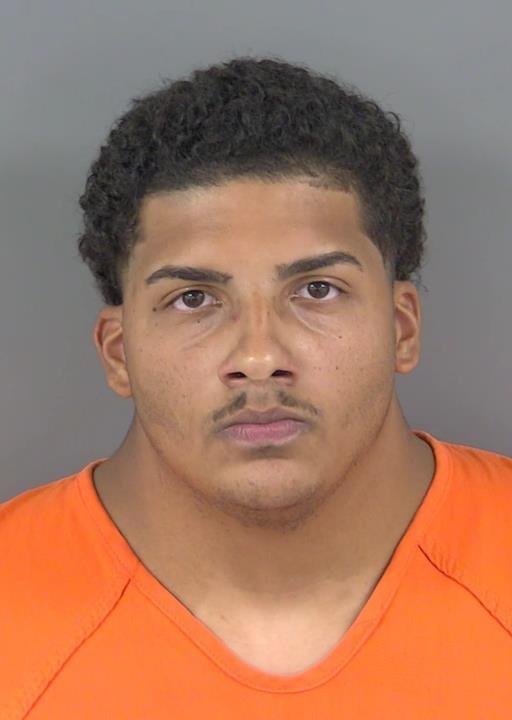 Booking photo of Thomas Diaz