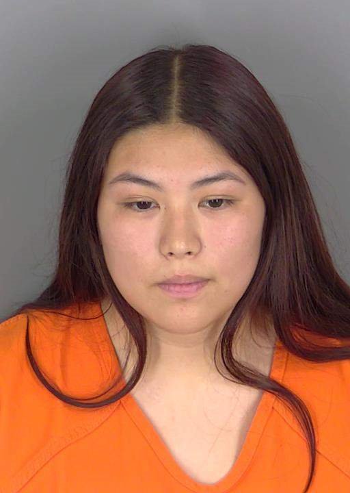 Booking photo of Amya Hernandez