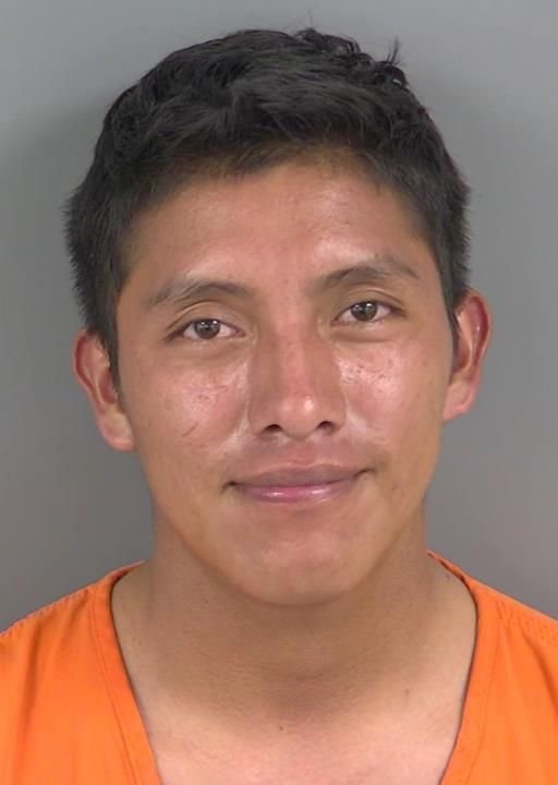 Booking photo of Miguel Migueltomas