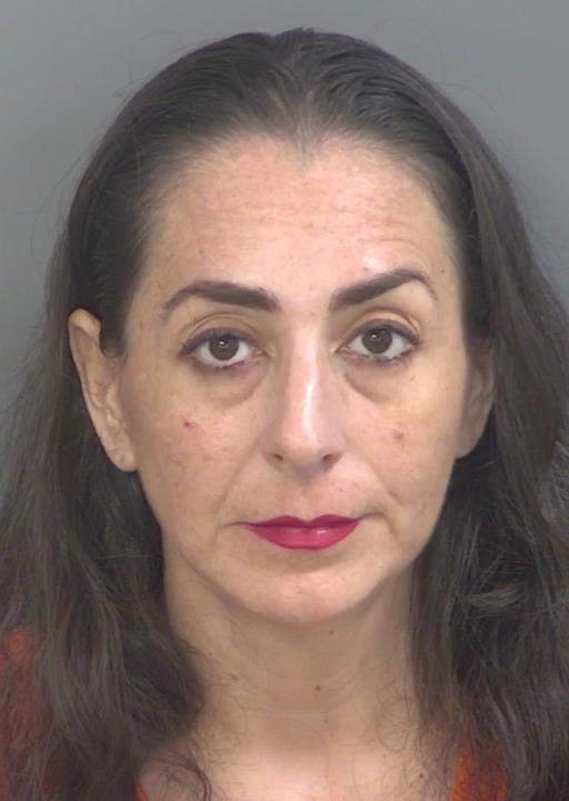 Booking photo of Claudia Baquerosarias