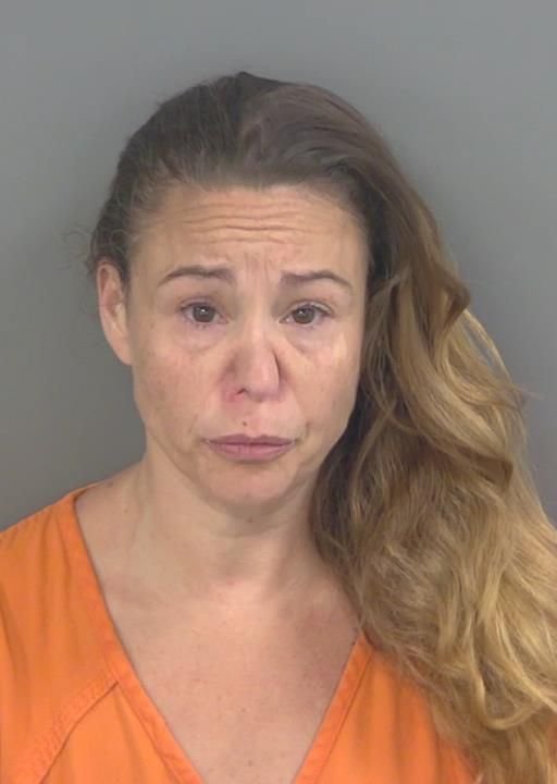 Booking photo of Sarah Hatzilambros