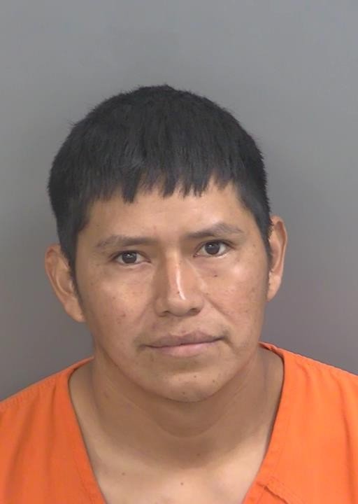 Booking photo of Marvin Lopezlopez
