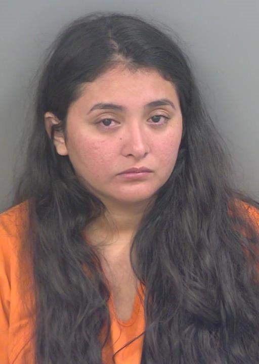 Booking photo of Clara Salinaslozada