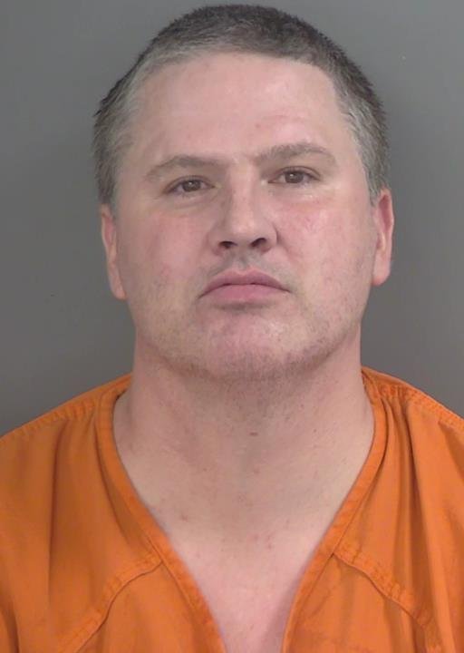 Booking photo of Jeffrey Goff