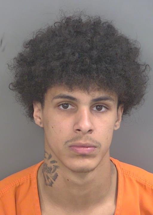 Booking photo of Jayden Perez