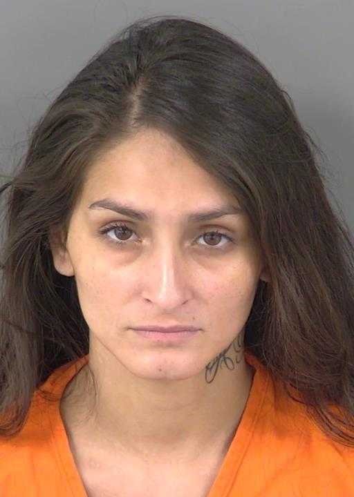 Booking photo of Destiny Gomez