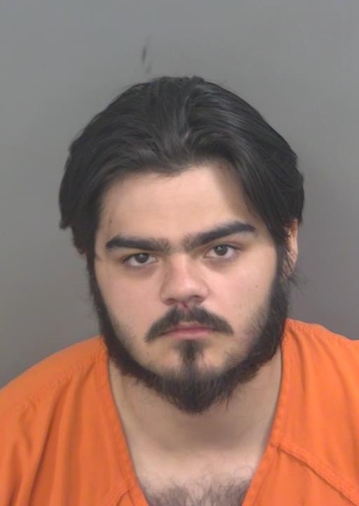 Booking photo of Justin Garcia