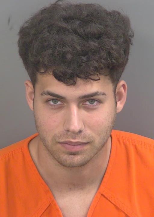 Booking photo of Ernesto Baez