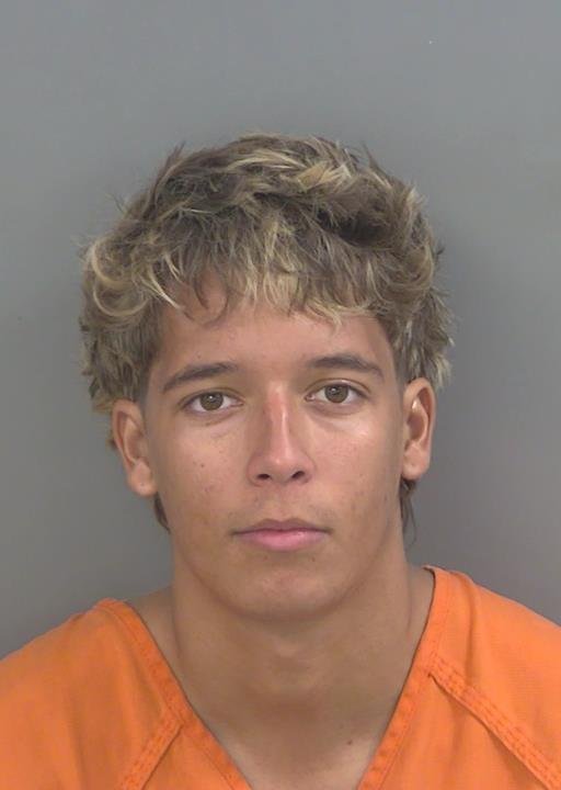Booking photo of Valentino Coliqueo