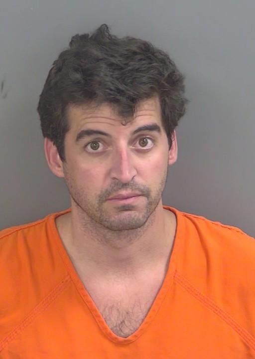 Booking photo of Christopher Barron