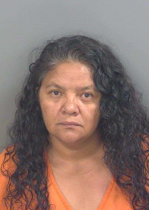 Booking photo of Juana Espinozaaguirre
