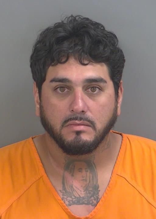 Booking photo of Manuel Carrillo