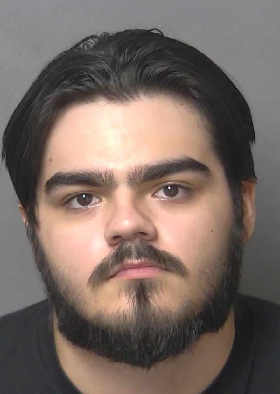 Booking photo of Justin Garcia