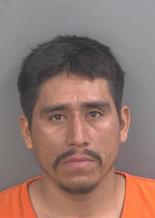 Booking photo of Walter Cifuentescruz