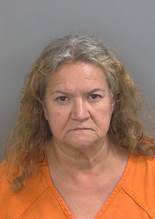 Booking photo of Diana Pelaez