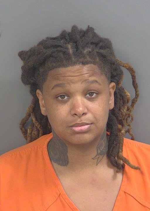 Booking photo of Michaela Hood