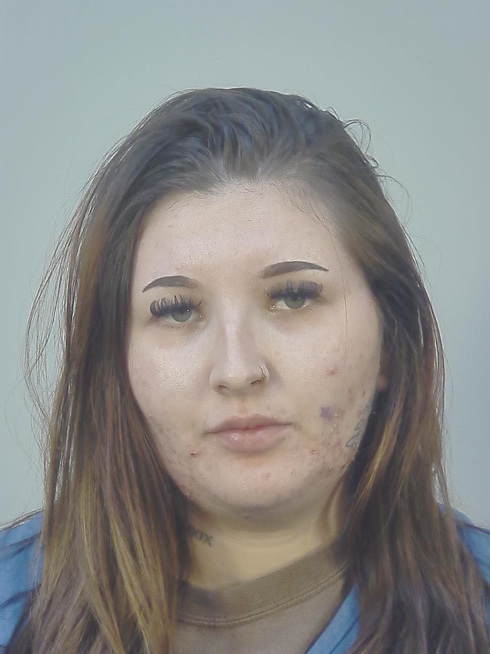 Booking photo of Melanie Frances Albright