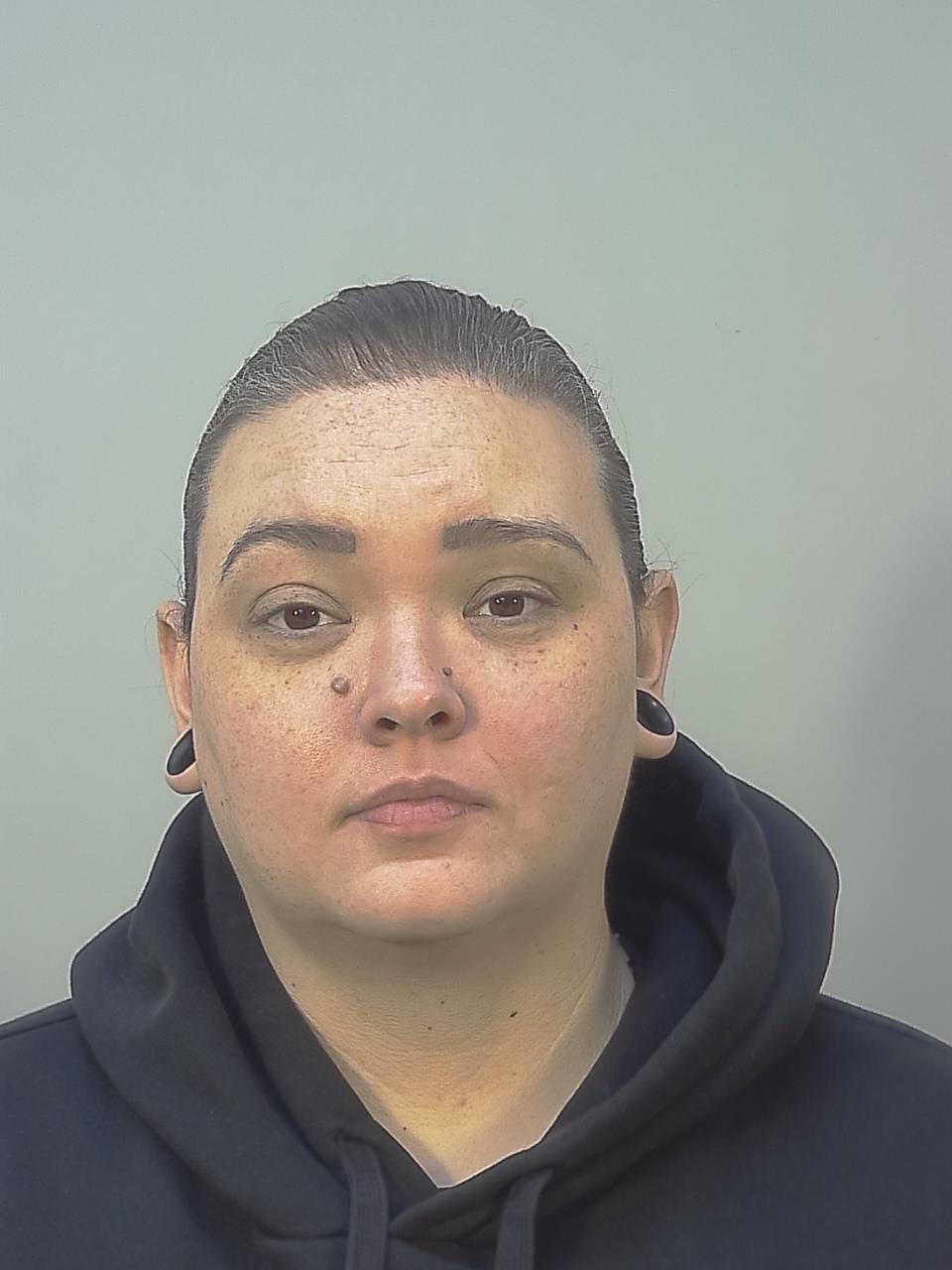 Booking photo of Andrea Jasmine Salazar
