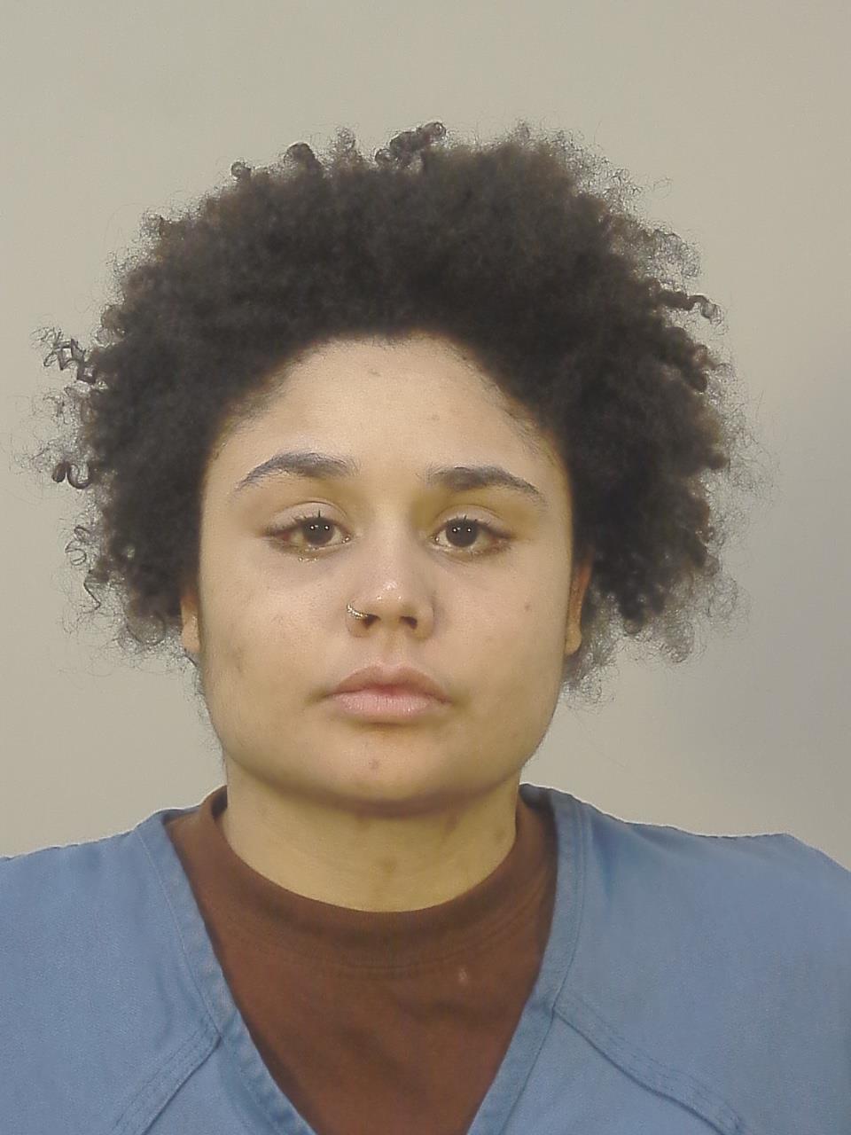 Booking photo of Jazleyna Nicole Farrington