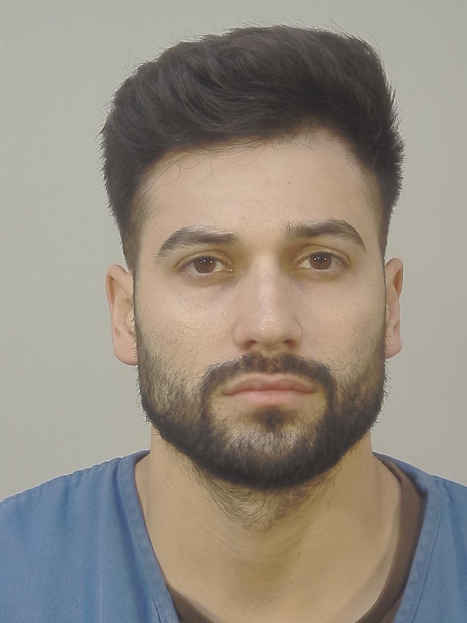 Booking photo of Yorfred Hatawalpa Marcano Gutierrez