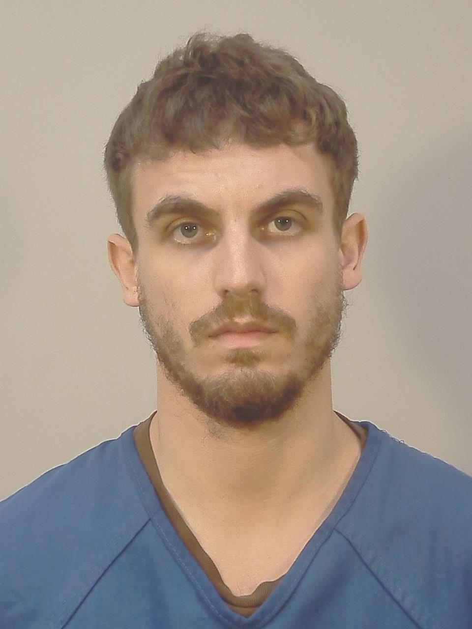 Booking photo of Kellan Michael Zweifel