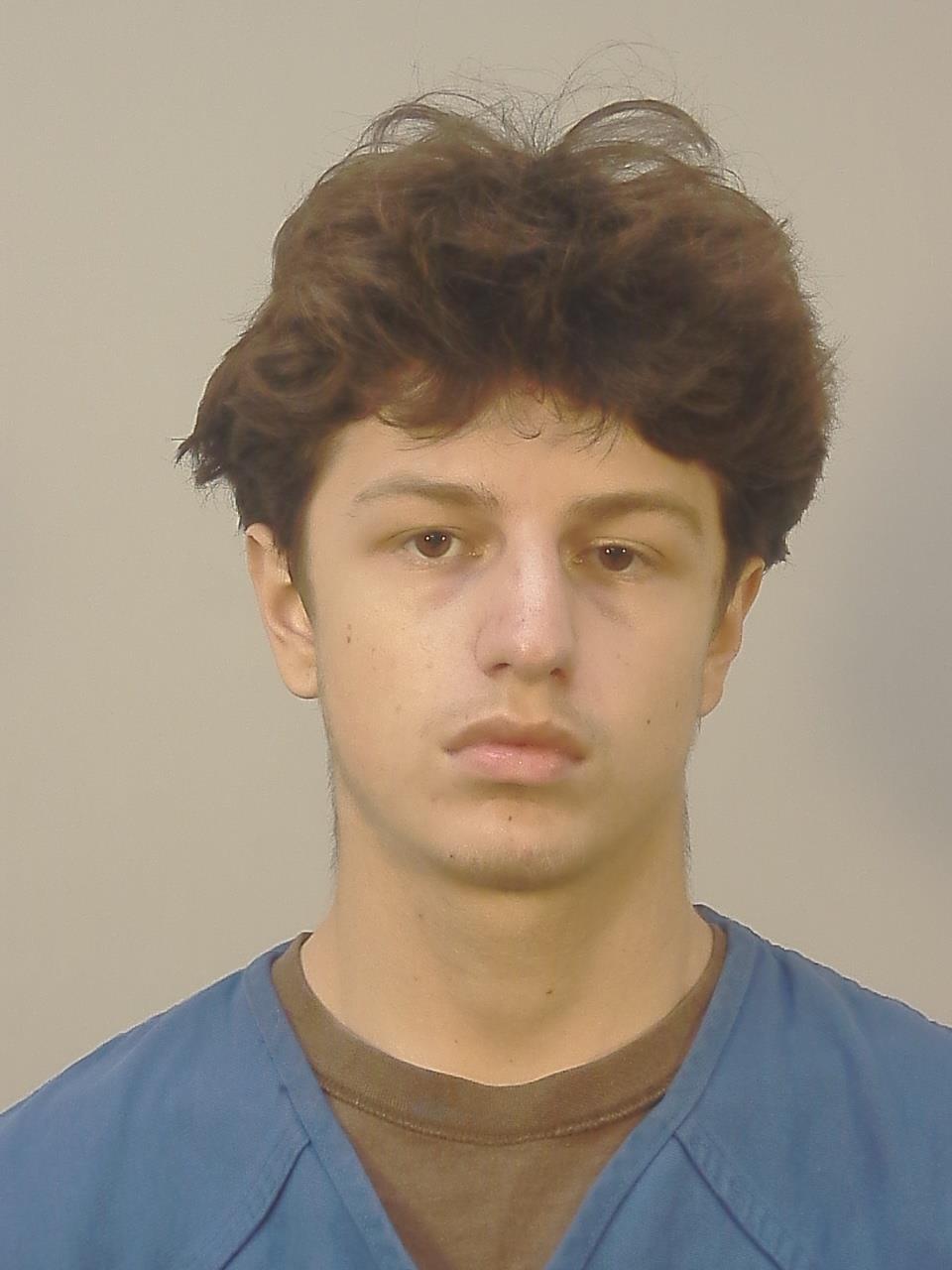 Booking photo of Alekzander Michael Robinson