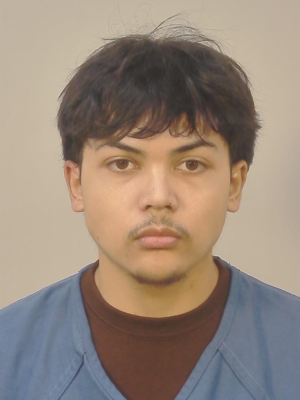 Booking photo of Kaden Eric Zimmerman