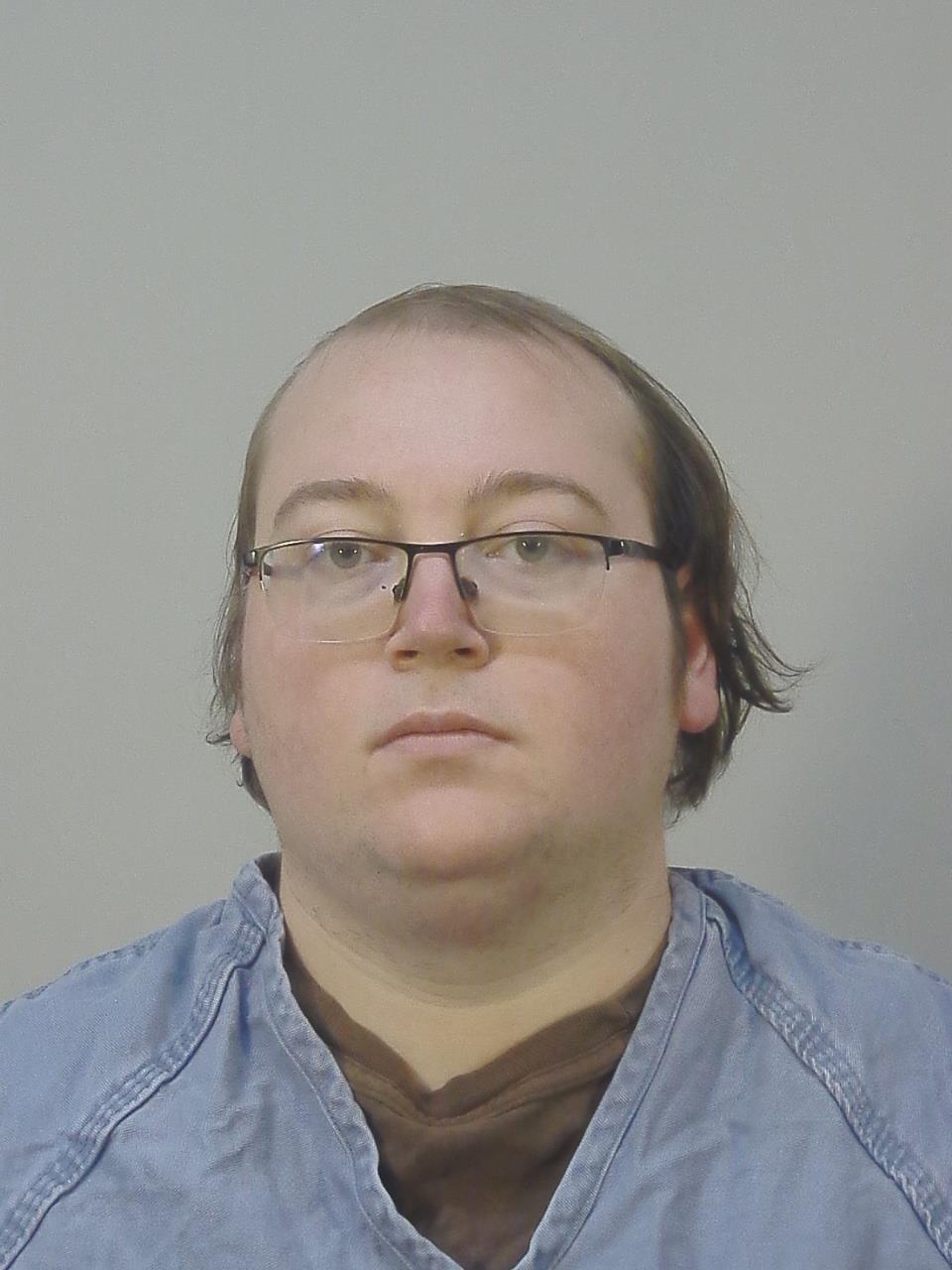 Booking photo of Zachary Thomas Heibel