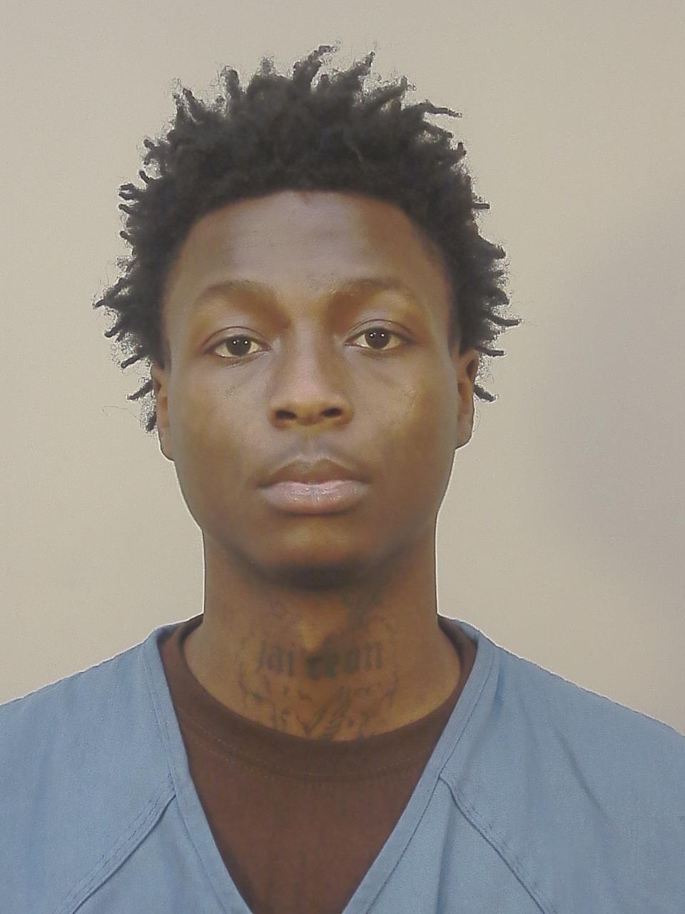Booking photo of Delano Keon Thomas Fowler