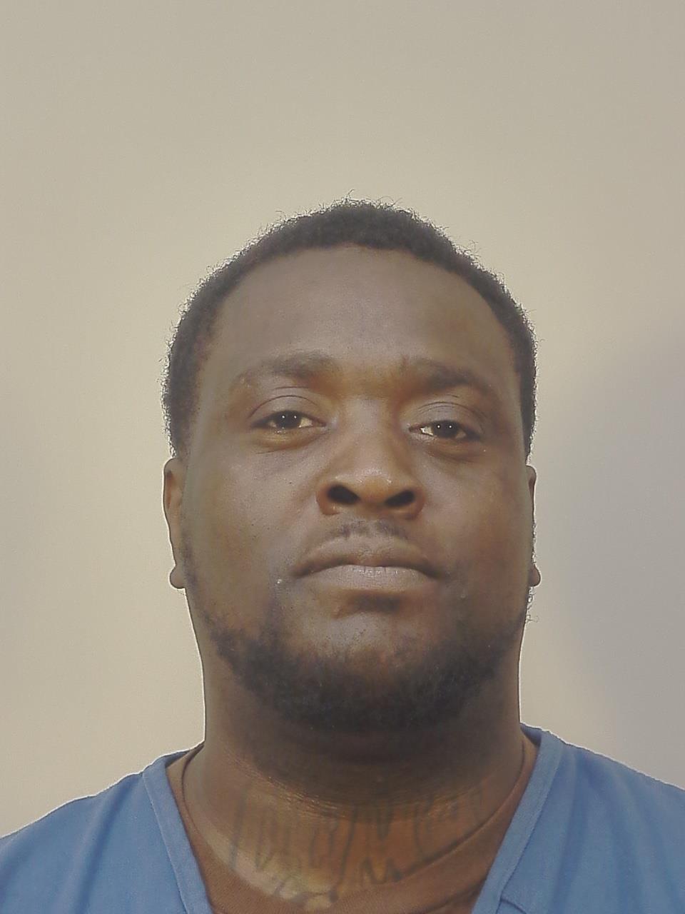 Booking photo of Aaron Jamal Davis